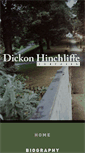 Mobile Screenshot of dickon-hinchliffe.com